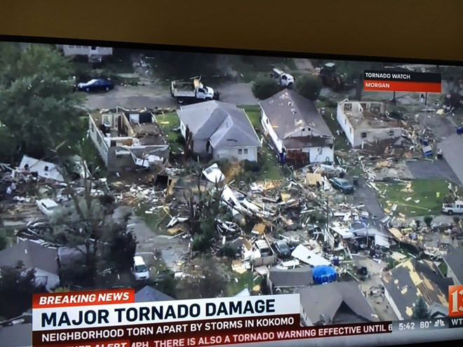 Lốc xoáy tiếp tục hoành hành tại Mỹ, thêm 1 người thiệt mạng ảnh 1