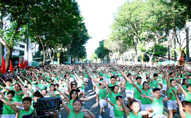 TP.HCM: 30.000 người tham gia Ngày chạy Olympic vì sức khỏe toàn dân ảnh 2