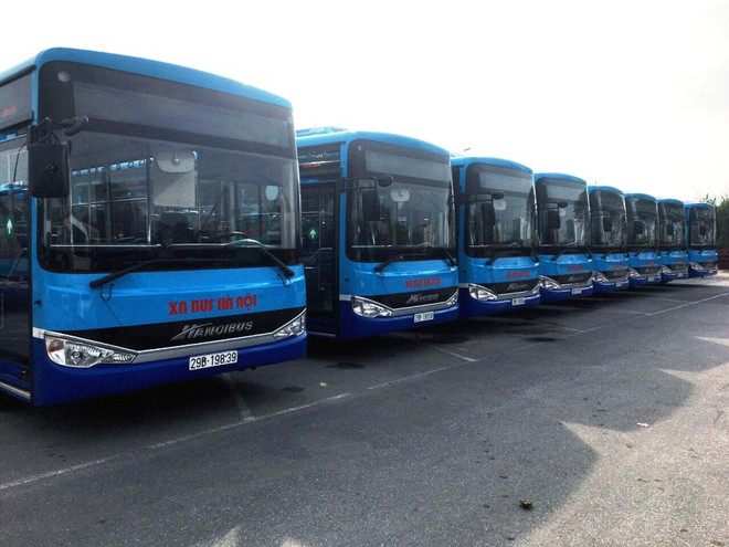 Hà Nội thay thế hàng loạt xe buýt chất lượng cao trên nhiều tuyến ảnh 1