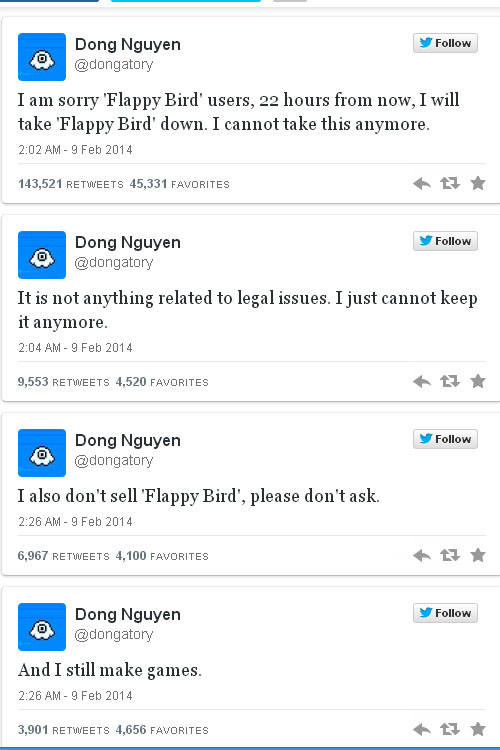 "28 ngày danh vọng: Câu chuyện hay và lạ kỳ về Flappy Bird" ảnh 6