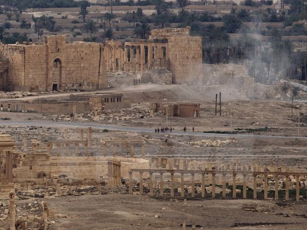 Quân đội Syria giải phóng Palmyra sau các trận chiến ác liệt với IS ảnh 1