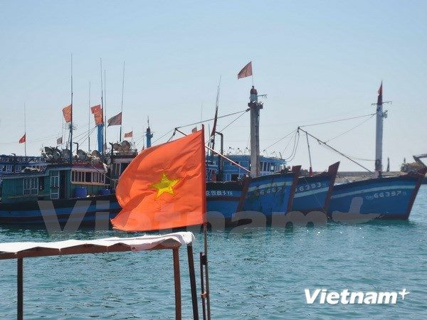 Cộng đồng doanh nghiệp SME kêu gọi góp sức bảo vệ chủ quyền. (Ảnh: Vietnam+) Cộng đồng doanh nghiệp SME kêu gọi góp sức bảo vệ chủ quyền ảnh 1