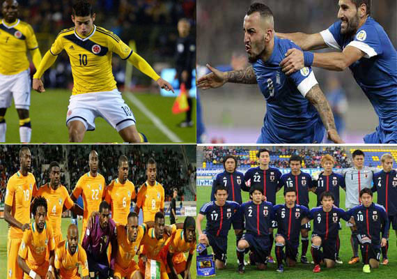 Danh sách chính thức các đội bảng C tại World Cup 2014 ảnh 1