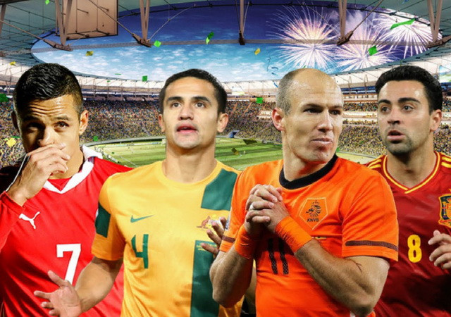 Danh sách chính thức các đội bảng B tại World Cup 2014 ảnh 1