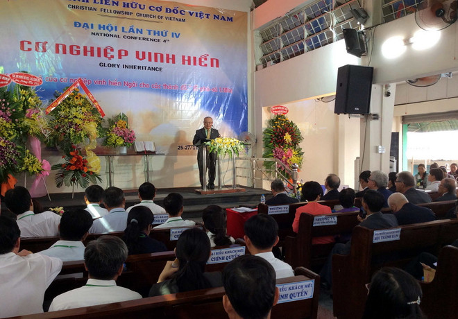 Khai mạc Đại hội lần thứ IV Hội thánh Liên hữu Cơ Đốc Việt Nam ảnh 1