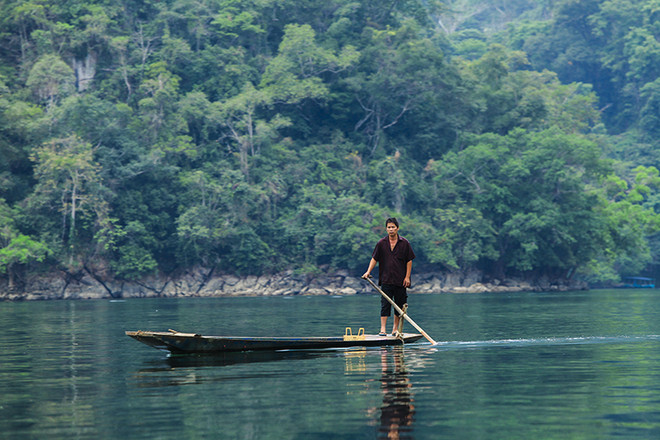 Hồ Ba Bể - viên ngọc bích của vùng núi rừng Ðông Bắc ảnh 3