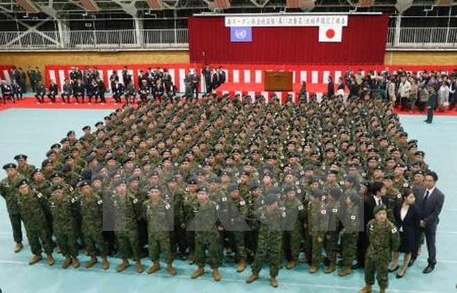 Nhật Bản rút quân khỏi lực lượng gìn giữ hòa bình tại Nam Sudan ảnh 1