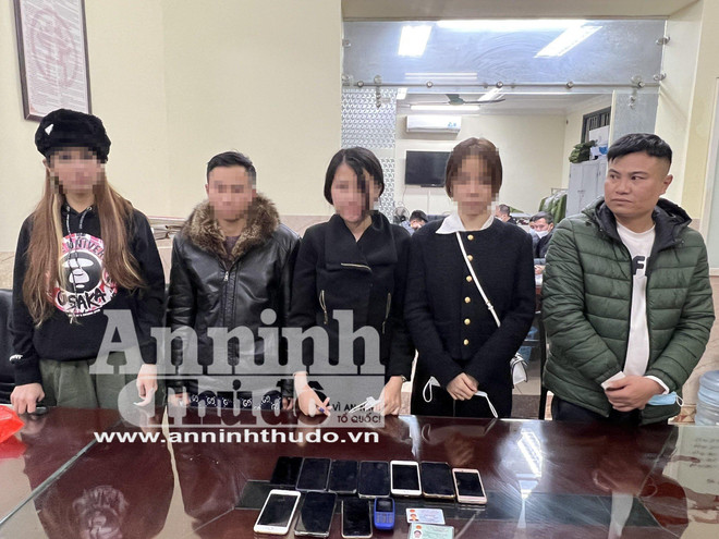 Hà Nội: Phá đường dây mại dâm có người nước ngoài tham gia ảnh 1