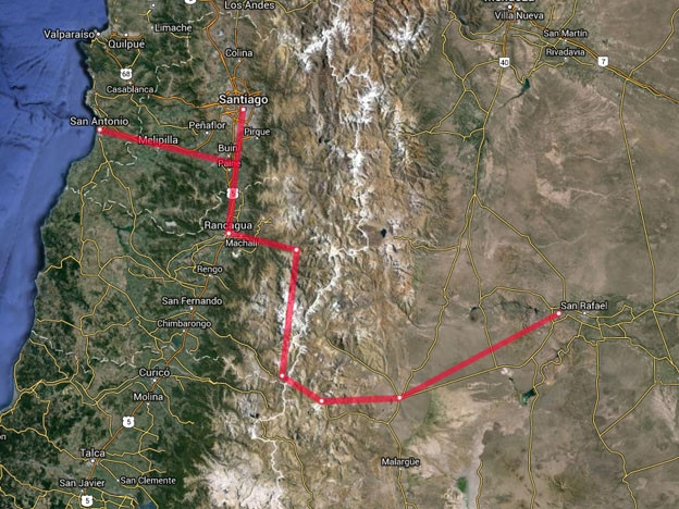 Chile xem xét xây đường hầm qua núi nối với biên giới Argentina ảnh 1