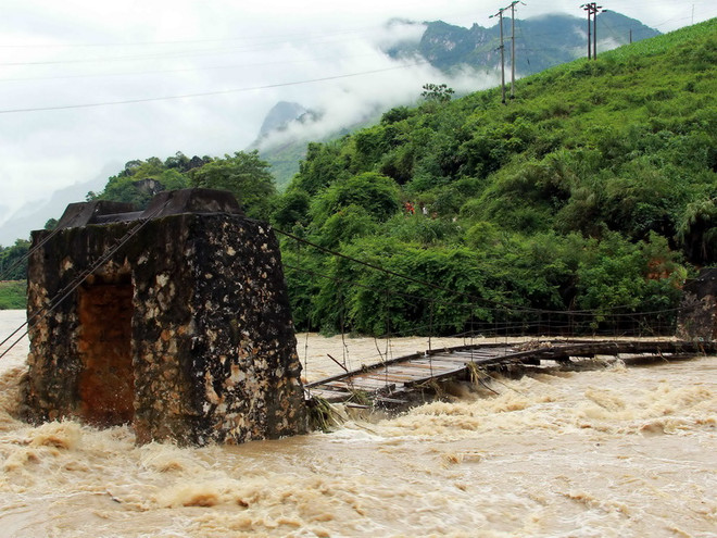 [Photo] Mưa lớn gây ngập úng nhiều điểm ở thành phố Hà Giang ảnh 6