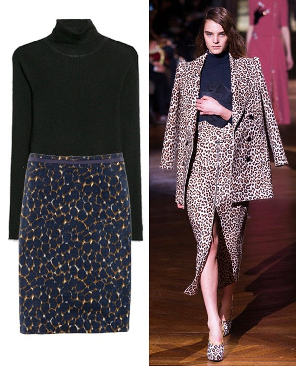 Áo len kết hợp với chân váy = cặp đôi hoàn hảo cho Thu Đông ảnh 8