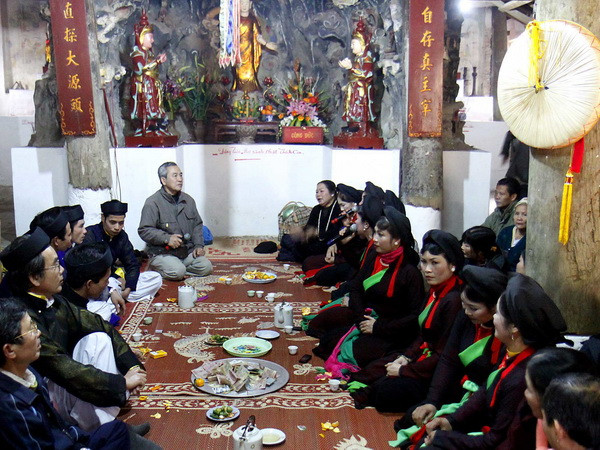 Bắc Ninh: Phục dựng Nhà chứa Quan họ truyền thống kiểu cổ ảnh 1