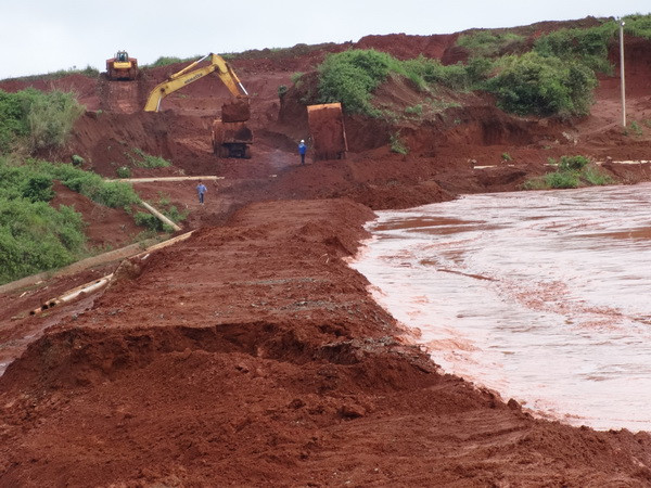 TKV: Sự cố ở hồ thải quặng đuôi không ảnh hưởng đến môi trường ảnh 1