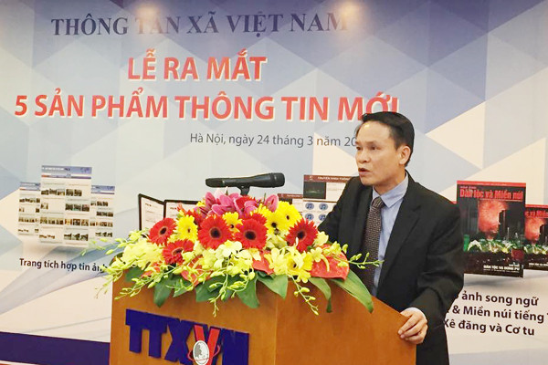 TTXVN đồng loạt cho ra mắt năm sản phẩm thông tin mới ảnh 1