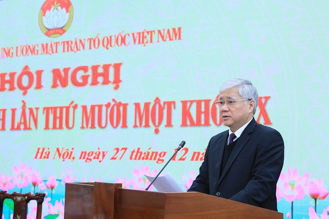 Chủ tịch MTTQ Việt Nam: Ba trọng tâm công tác mặt trận năm 2022 ảnh 2