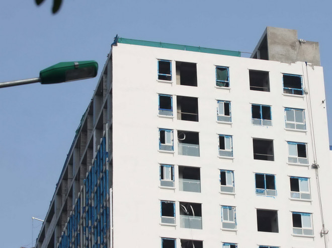 Phương án khắc phục phần xây sai phép nhà 8B Lê Trực chưa đạt yêu cầu ảnh 1