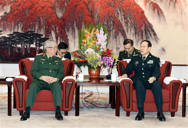Thúc đẩy hoạt động giao lưu cấp cao quân đội Việt Nam-Trung Quốc ảnh 1