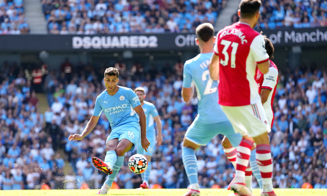 Thắng hủy diệt 5-0, Man City đẩy Arsenal xuống đáy bảng xếp hạng ảnh 2