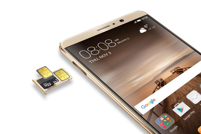Huawei Mate 9 là smartphone mới nhất được hãng giới thiệu tại Việt Nam. (Nguồn: Huawei) Huawei quyết tâm chiếm 10% thị phần smartphone tại Việt Nam ảnh 1