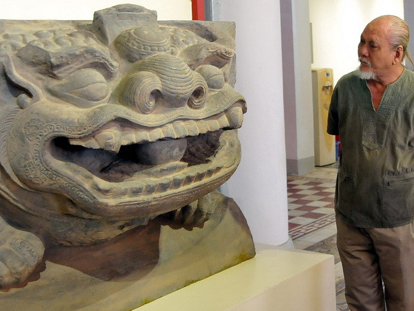 Hình tượng sư tử và nghê trong nghệ thuật điêu khắc cổ Việt Nam ảnh 1