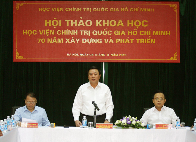 Học viện Chính trị quốc gia Hồ Chí Minh - 70 năm xây dựng, phát triển ảnh 1
