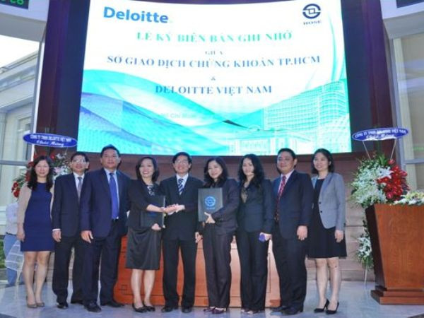 HoSE và Deloitte Viêt Nam ký kết MOU về quản trị rủi ro ảnh 1