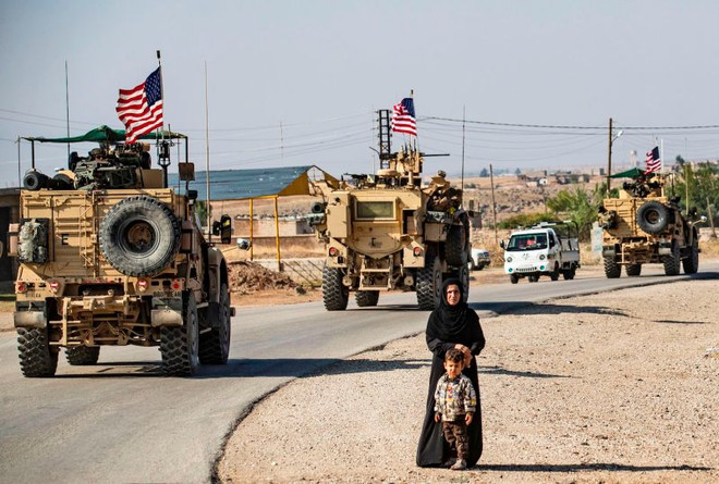 Lực lượng quân đội Mỹ ở Syria. (Nguồn: Getty Images) Mỹ tái triển khai chiến dịch quân sự quy mô lớn chống IS ảnh 1