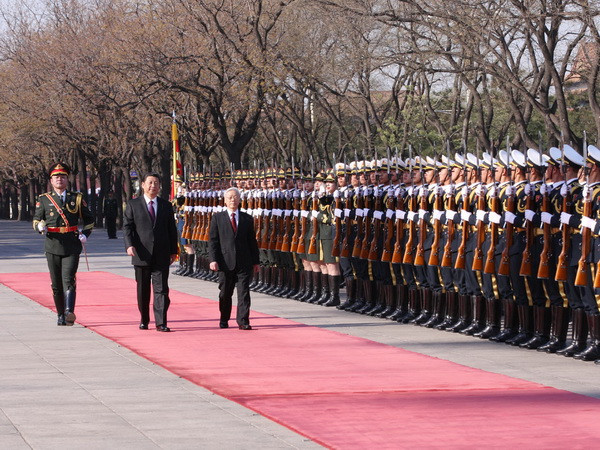 Tổng Bí thư gửi điện cảm ơn Tổng Bí thư, Chủ tịch Trung Quốc ảnh 1