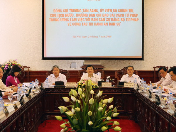 Công bố 10 sự kiện nổi bật năm 2015 của ngành tư pháp ảnh 9