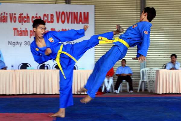 400 vận động viên dự giải vô địch các đội mạnh Vovinam toàn quốc ảnh 1