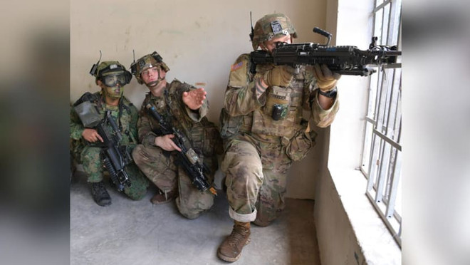 Hơn 1.000 binh sỹ quân đội Singapore và Mỹ tập trận Tiger Balm 2022 ảnh 1