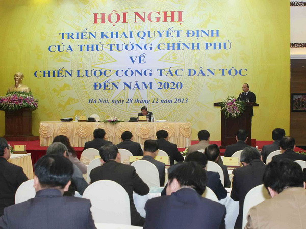 Hội nghị triển khai Chiến lược công tác Dân tộc đến 2020 ảnh 1