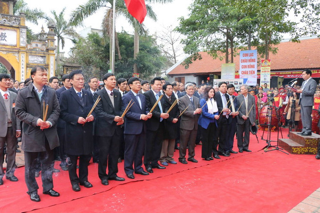 Lễ hội Kinh Dương Vương tri ân Vua Thủy Tổ dân tộc Việt Nam ảnh 2