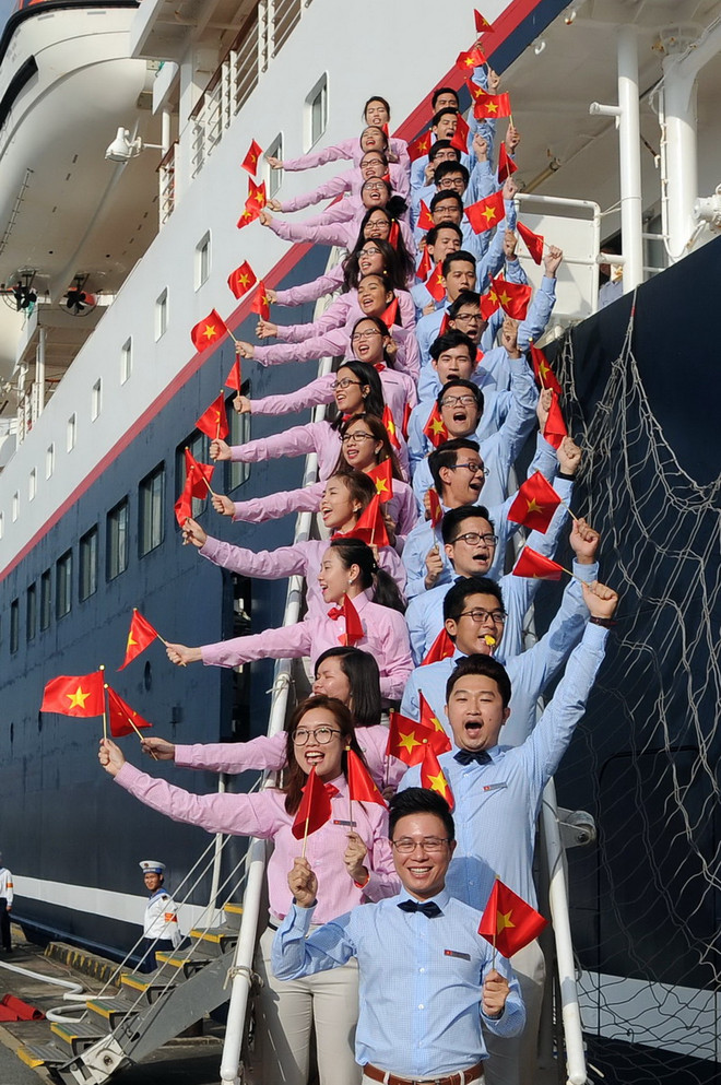 Tàu Thanh niên Đông Nam Á và Nhật Bản đến Thành phố Hồ Chí Minh ảnh 3