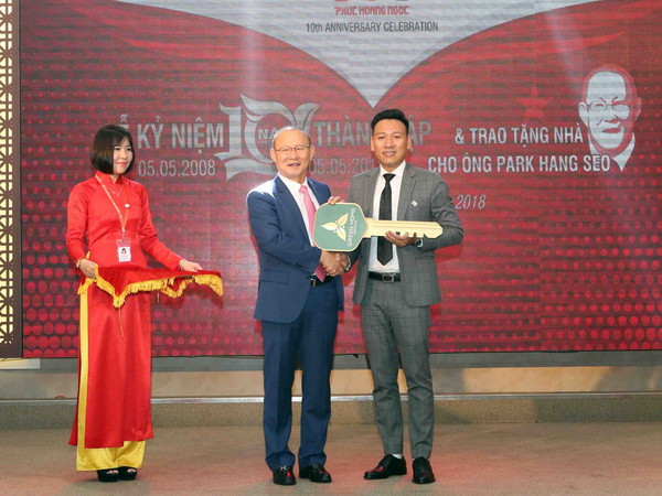 Huấn luyện viên Park Hang Seo được tặng nhà tại Đà Nẵng ảnh 1