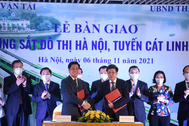 Đường sắt Cát Linh-Hà Đông được bàn giao, khai thác thương mại ảnh 1