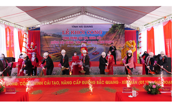 Gần 1.500 tỷ đồng nâng cấp đường vào ruộng bậc thang Hoàng Su Phì ảnh 1