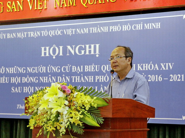 TP Hồ Chí Minh tổ chức hội nghị tiếp xúc cử tri từ ngày 2-18/5 ảnh 1