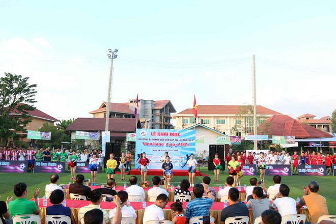 Sôi nổi Giải bóng đá thanh niên Việt Nam tại Lào lần thứ hai ảnh 1