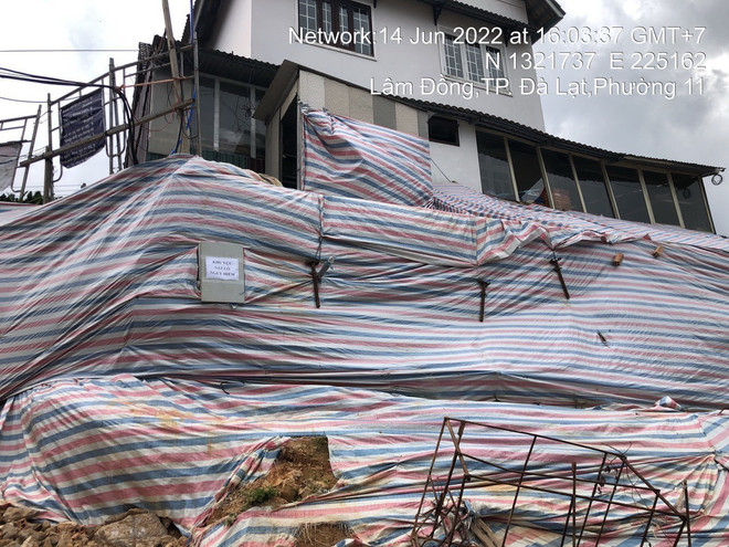 Khẩn trương xử lý sự cố thi công công trình gây sụt lún ở Đà Lạt ảnh 1