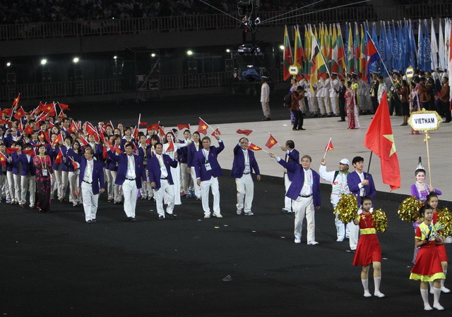 Bảng tổng sắp huy chương chung cuộc SEA Games 27 ảnh 1