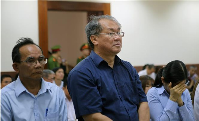 Phạm Công Danh nghe tòa tuyên án ngày 25/12/2018. (Ảnh: Thành Chung/TTXVN) Dự thảo báo cáo về công tác thu hồi tài sản tham nhũng tại Đà Nẵng ảnh 2