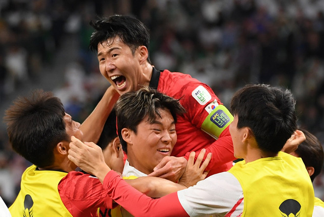 Hàn Quốc giành vé vào tứ kết Asian Cup 2023. (Nguồn: AFC) han-quoc-tu-ket-asian-cup-3101.jpg
