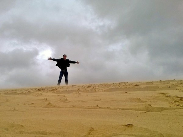 Đồi cát bay ở Quảng Bình: Cảnh đẹp như thiên đường ảnh 1