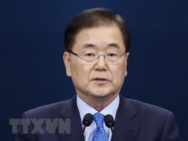 Cố vấn an ninh Mỹ-Hàn trao đổi kết quả chuyến đi Bình Nhưỡng ảnh 1