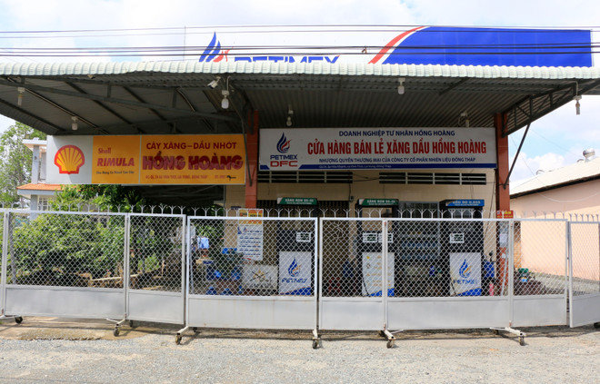 Đồng Tháp: Nhiều cửa hàng bán lẻ xăng dầu ngừng hoạt động ảnh 1