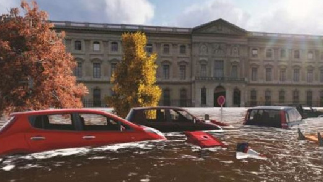 Pháp diễn tập đối phó tình huống Paris chìm trong nước lụt ảnh 1