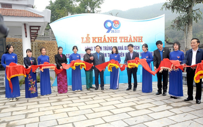 Khánh thành công trình tu bổ, tôn tạo di tích Nhà bia cơ quan TW Đoàn ảnh 1