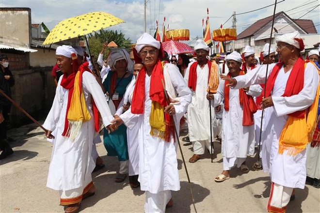 Ninh Thuận: Sức sống mới của làng nghề dệt thổ cẩm cổ Mỹ Nghiệp ảnh 3