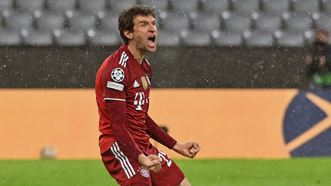 Mueller cán mốc 50 bàn thắng ở Champions League. (Nguồn: FcBayern) Thomas Mueller lập nên kỳ tích tại đấu trường Champions League ảnh 1